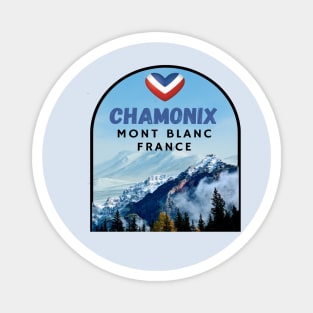 Chamonix-Mont Blanc, France Magnet